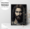 In Jesus We Trust - Jesus Portrait, Gift For Jesus Region Art, Poster Design, Printable Art