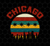 Chicago Skyline, Chicagoan Flag, Retro Chicago, Best Of Chicago, Png Printable, Digital File