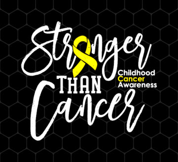 Childhood Cancer Awareness, Childhood Cancer, Stronger Than Cancer, Png Printable, Digital File