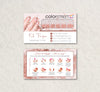 Personalized Color Street Business Card, Color Street Application Cards CL180