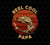 Cool Papa Love Fishing, Ocean Papa, Retro Gift For Papa, Love Fishing, Png Printable, Digital File