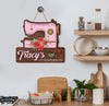 Personalize your sewing area with this truly unique Sewing Room Wood Sign. Crafted from plywood and featuring a custom name, this decorative sign is an ideal choice for any sewing enthusiast. It's the perfect accent for your sewing room, providing a personalized touch with an element of style.