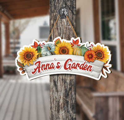 Take your garden to the next level with personalized wooden signage. Our Custom Name's Garden Wooden Sign is perfect for a bespoke look— crafted from durable plywood, this sign will last for years to come!