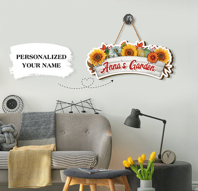 Take your garden to the next level with personalized wooden signage. Our Custom Name's Garden Wooden Sign is perfect for a bespoke look— crafted from durable plywood, this sign will last for years to come!