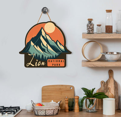 This personalized National Park sign is perfect for any outdoor enthusiast. Constructed from premium quality plywood, the sign features custom engravings of any park of your choice, making it a unique and special keepsake. Robust and durable, it's the perfect way to proudly show off your connection with nature.