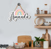 Our Custom Name Wooden Sign, featuring Rainbow Style Plywood, is a perfect way to personalize any home or office. Made with easy-to-clean materials, this long-lasting sign stands up to everyday wear and tear, making it a practical and stylish addition to any space.