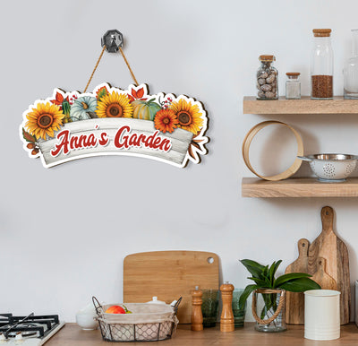 Take your garden to the next level with personalized wooden signage. Our Custom Name's Garden Wooden Sign is perfect for a bespoke look— crafted from durable plywood, this sign will last for years to come!