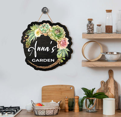 Personalize your garden with this custom wooden sign. Handcrafted from quality plywood, this sign will make a lasting addition to your outdoor décor, enhancing your garden and flower beds with a personal touch. For a unique and timeless statement, trust Custom Garden Wooden Sign.