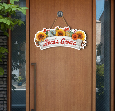 Take your garden to the next level with personalized wooden signage. Our Custom Name's Garden Wooden Sign is perfect for a bespoke look— crafted from durable plywood, this sign will last for years to come!