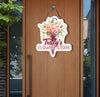 Welcome customers with this professional and personalized Wooden Sign, custom printed with any name. Ideal for use outside a flower store, this top-quality sign is made from durable wood and made to last. Perfect for adding an inviting, professional touch to any store.