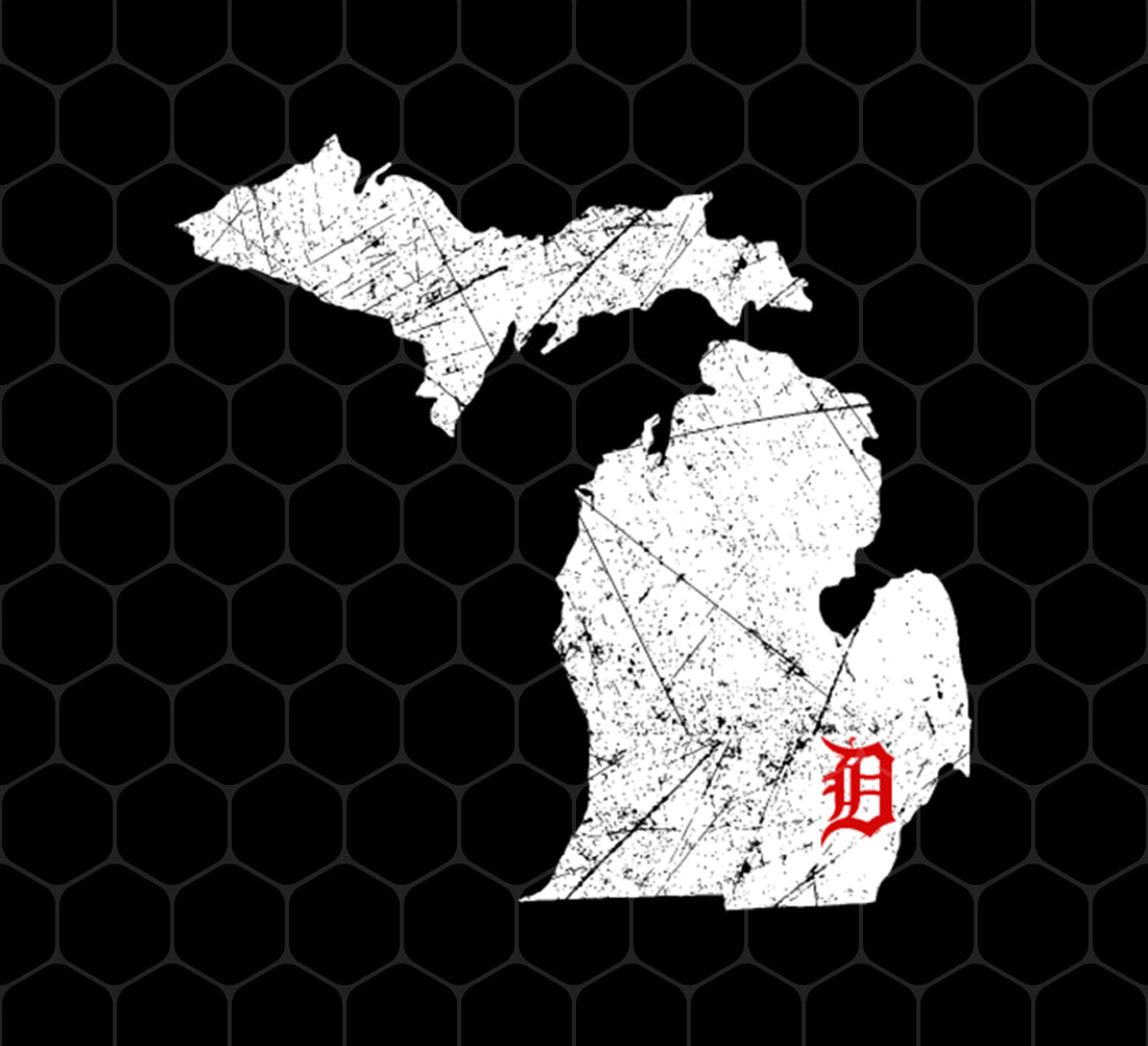 Products Detroit City, Michigan Map Lakes, Letter D Nature Gift, Love Michigan, Png Printable, Digital File
