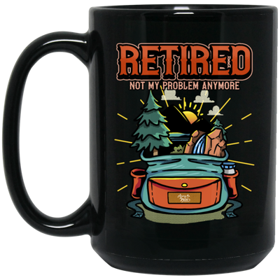 Retired Gift, Hiking Pension Retirement Saying Gift