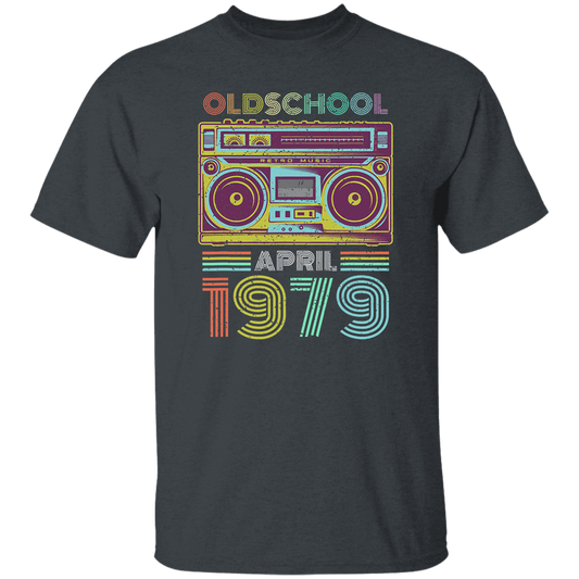 Birthday Gift April 1979, Love Cassette 1979 Unisex T-Shirt