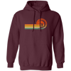 Retro Surfing Surf Beach Surfer Gift Vintage Wave Pullover Hoodie