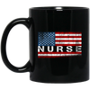 Proud Nurses American Flag Nurse Be To Husband