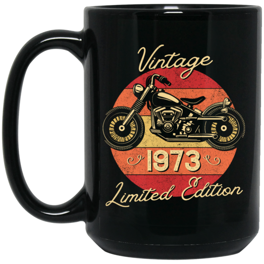 1973 Birthday Gift, Vintage Style, Motorbike Lover, Limited Edition