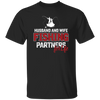 Fishing Couple, Husband And Wife Fishing, Partners For Life, Partner Fishing Unisex T-Shirt