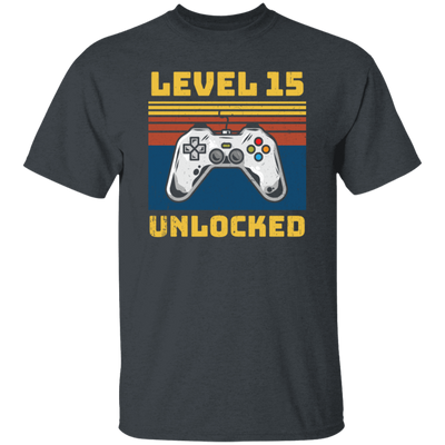 Retro 15th Birthday, Gaming Lover, Gift For Gamer 15 Years Gift Unisex T-Shirt