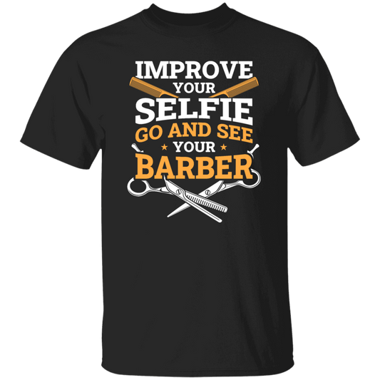 Improve Your Selfie Funny Barber