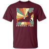 Retro Fennec Fox Lover Vintage Unisex T-Shirt