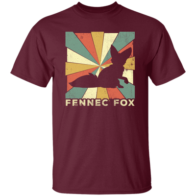 Retro Fennec Fox Lover Vintage Unisex T-Shirt