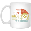 Retro Doodle Dad Ever Goldendoodle Dad