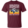 Some People Just Need A Hug Around The Neck, Until They Tap Out, Retro Martial Art Unisex T-Shirt