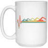 Design For Beach Lover Evolution Swimmer Summer Time White Mug