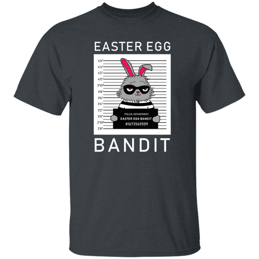 Cute Happy Easter Egg Bandit Easter Bunny