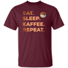 Saying Eat Sleep Coffee Repeat, Caffeine, Great Coffee Cappuccino Gift