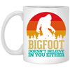 Bigfoot Sasquatch Believe Big Foot Gift, Bigfoot Vintage