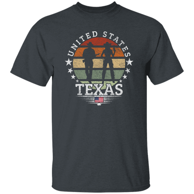 United States Texas Retro Cowboy