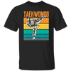 Love Taekwondo, Retro Taekwondo Gift, Love Martial Art, Korean Martial Art Vintage Unisex T-Shirt
