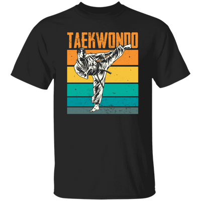 Love Taekwondo, Retro Taekwondo Gift, Love Martial Art, Korean Martial Art Vintage Unisex T-Shirt