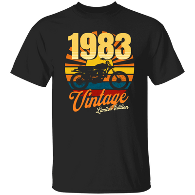 Vintage 1983 Gift, Motorbike Lover, Born In 1983, Limited Edition