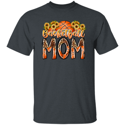 Mom's Gift, Mom Love Basketball, Best Basketball Lover Gift, Best Sport For Mom Unisex T-Shirt