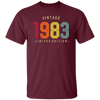 Vintage 1983, Limited Edition, Limited 1983 Gift, Birthday Gift