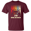 Retro 20th Birthday Gift, Level 20 Unlocked, Play Gaming Lover