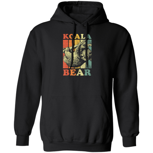 Koala Bear Vintage Retro Koala Gift Pullover Hoodie