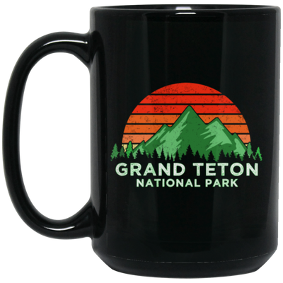 Vintage Grand Teton National Park Souvenir Retro