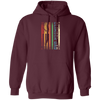 Retro Dad Rock Climbing - Mountain Climbing Tools Pullover Hoodie