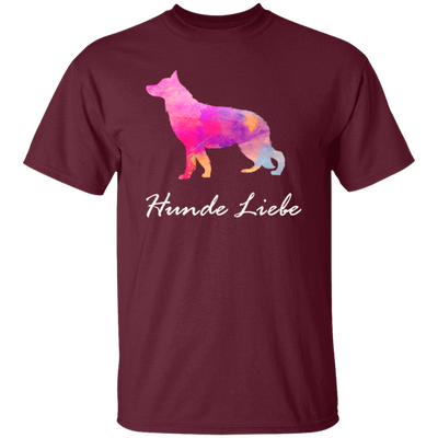 Hunde Liebe Love Dog Pastel Dog Gift Unisex T-Shirt