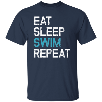 Eat Sleep Swim Repeat Swimmer, Water Sports Fitness