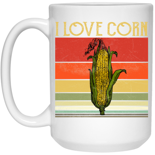 I Love Corn Retro Corn My Corn Here