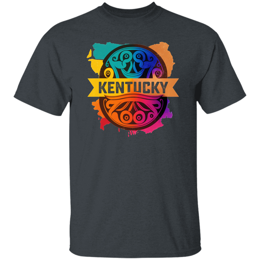 Love Kentucky, Best Of Colorful Gift, Mixed Pattern, Kentuky Lover Unisex T-Shirt