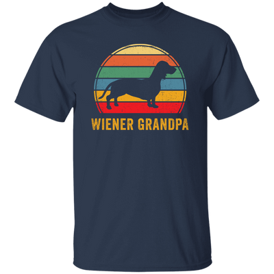 Wiener Grandpa Shirt Retro Wiener Dog