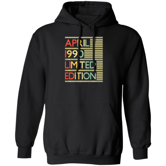 Birthday Gifts Women Men April 1990 Premium Pullover Hoodie