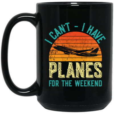 Airline Pilot Aviation Themed Pun Corporate Pilot Black Mug