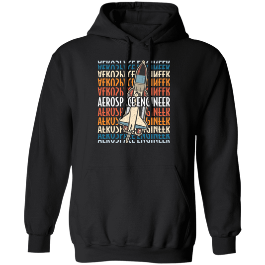 Spaceship Retro Lover Aerospace Engineer Gift