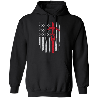 Airplane Mechanic Apparel Aircraft American Flag